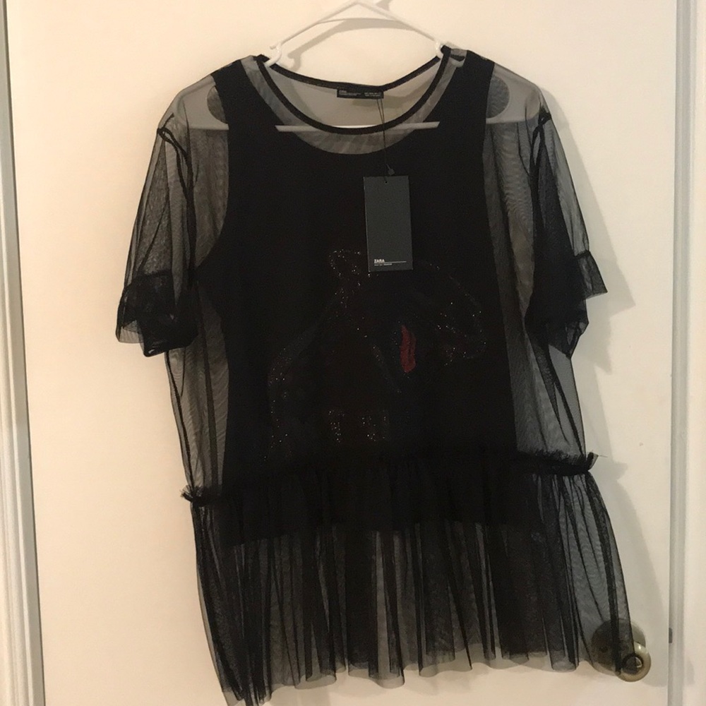 Built in tank mesh top